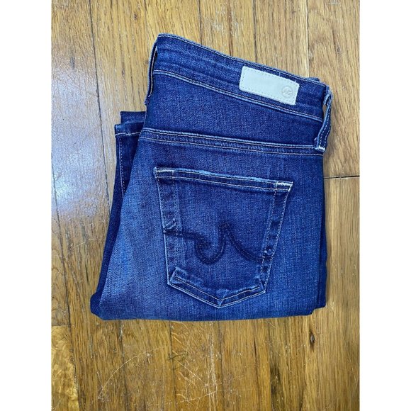 AG Adriano Goldschmied Jeans The Legging Ankle Super Skinny Sz 27 Distressed - Picture 5 of 5